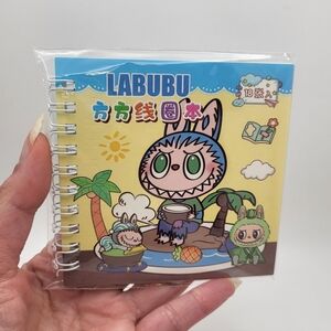 LABUBU Mini Spiral Sticker Notebook NEW